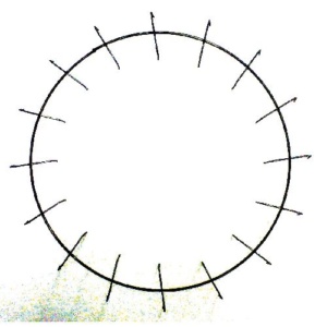 10" Clamp Wreath Ring - 50/bundle
